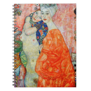 Gustav Klimt - Frauenfreunde Notizblock