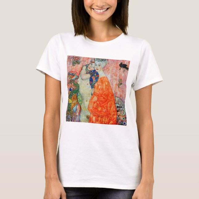 Gustav Klimt - Frauenfreunde T-Shirt (Vorderseite)