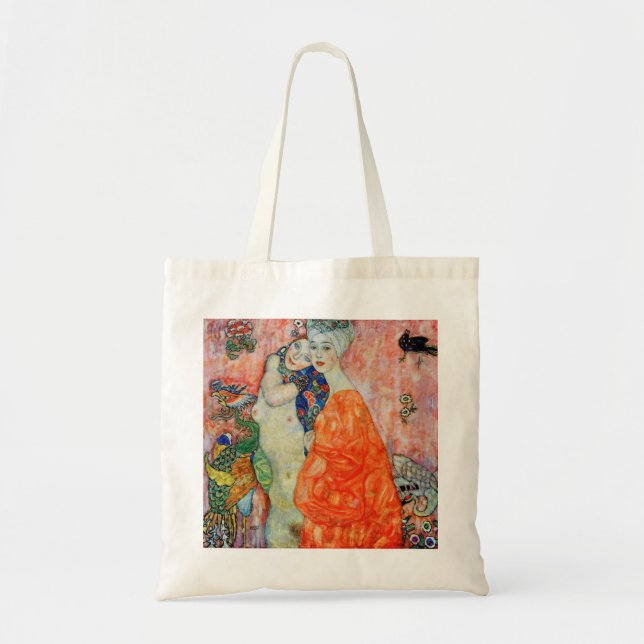 Gustav Klimt - Frauenfreunde Tragetasche (Vorne)