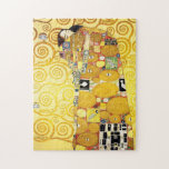 Gustav Klimt Fulfillment Fulfillment Falknerei<br><div class="desc">Gustav Klimt Fulfillment Liebhaber der schönen Kunst Jigsaw Puzzle.</div>