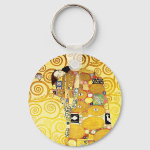 Gustav Klimt Fulfillment Fulfillment Falknerei Schlüsselanhänger