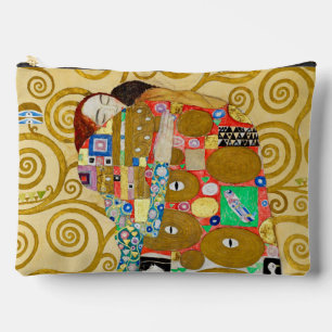 Gustav Klimt Fulfillment Nouveau Couple Zubehörtasche