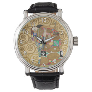 Gustav Klimt - Fulfillment, Stoclet Frieze Armbanduhr