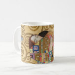 Gustav Klimt - Fulfillment, Stoclet Frieze Kaffeetasse<br><div class="desc">The Tree of Life,  Stoclet frize,  Fulfilment Lovers - Gustav Klimt,  Pappe,  1909</div>