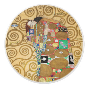 Gustav Klimt - Fulfillment, Stoclet Frieze Keramikknauf