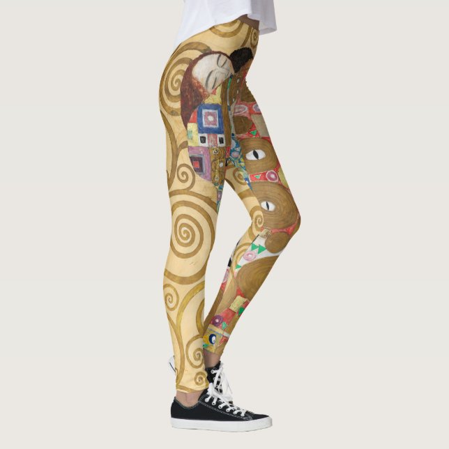 Gustav Klimt - Fulfillment, Stoclet Frieze Leggings (Rechts)