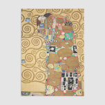Gustav Klimt - Fulfillment, Stoclet Frieze Seidenpapier<br><div class="desc">The Tree of Life, Stoclet frize, Fulfilment Lovers - Gustav Klimt, Pappe, 1909</div>