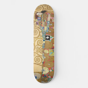 Gustav Klimt - Fulfillment, Stoclet Frieze Skateboard