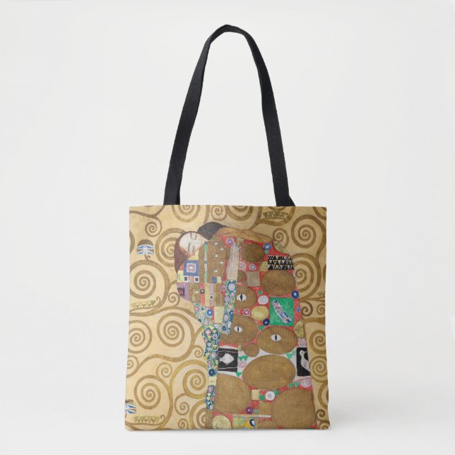 Gustav Klimt - Fulfillment, Stoclet Frieze Tasche (Vorderseite)