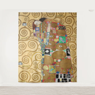 Gustav Klimt - Fulfillment, Stoclet Frieze Wandteppich