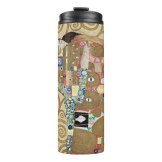 Gustav Klimt Fulfillment Thermosbecher