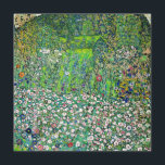 Gustav Klimt - Gartenbau und Bergbau Einladung<br><div class="desc">Gartenlandschaft mit Hilltop - Gustav Klimt,  Öl auf Leinwand,  1916</div>
