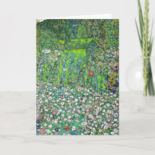Gustav Klimt - Gartenbau und Bergbau Karte