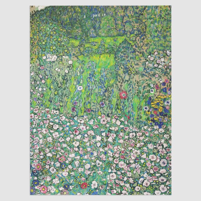 Gustav Klimt - Gartenbau und Bergbau Seidenpapier (Von Creator hochgeladen)