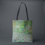 Gustav Klimt - Gartenbau und Bergbau Tasche<br><div class="desc">Gartenlandschaft mit Hilltop - Gustav Klimt,  Öl auf Leinwand,  1916</div>