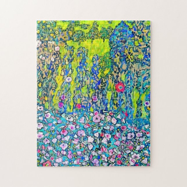 Gustav Klimt - Gartenbaugebiet mit Hillto (Vertikal)