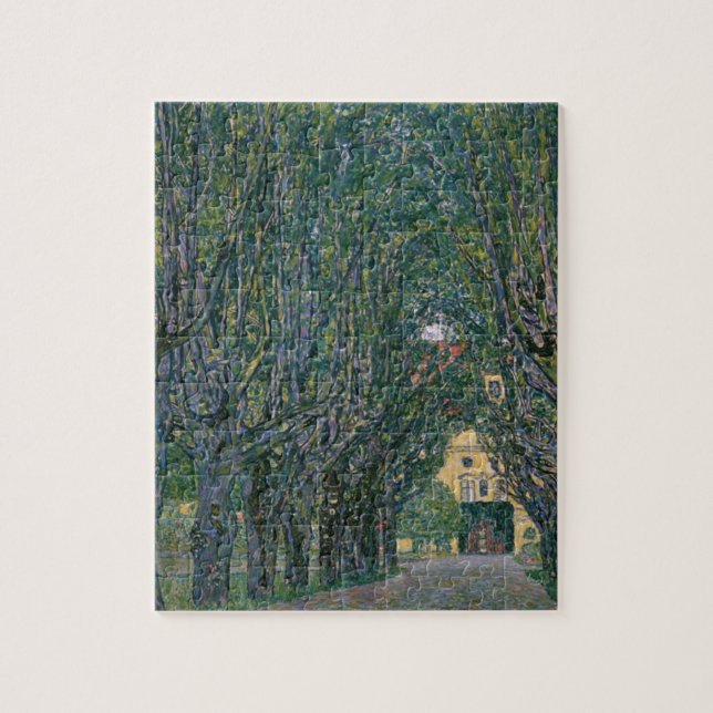 Gustav Klimt - Gartenmalerei (Vertikal)
