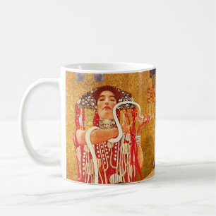 Gustav Klimt, Gemälde Collage, Kombinierte Kunst Kaffeetasse