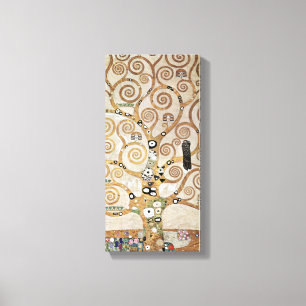 Gustav Klimt Golden Tree des Lebens mit Vögeln Leinwanddruck