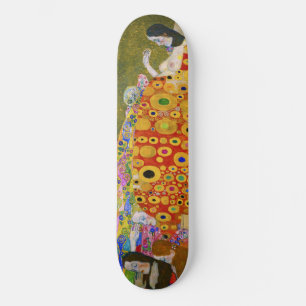 Gustav Klimt - Hoffnung II Skateboard