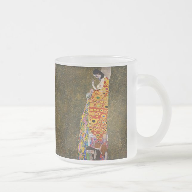 Gustav Klimt , “ Hope II ” Mattglastasse (Rechts)
