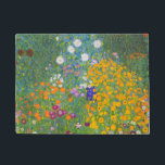 Gustav Klimt Hütte Garden Fußmatte<br><div class="desc">Gustav Klimt Hütte Garden</div>