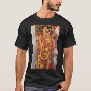 Gustav Klimt - Hygieia Medicine Goddess of Health T-Shirt