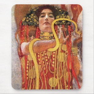 Gustav Klimt - Hygieia Medizin Göttin der Gesundhe Mousepad