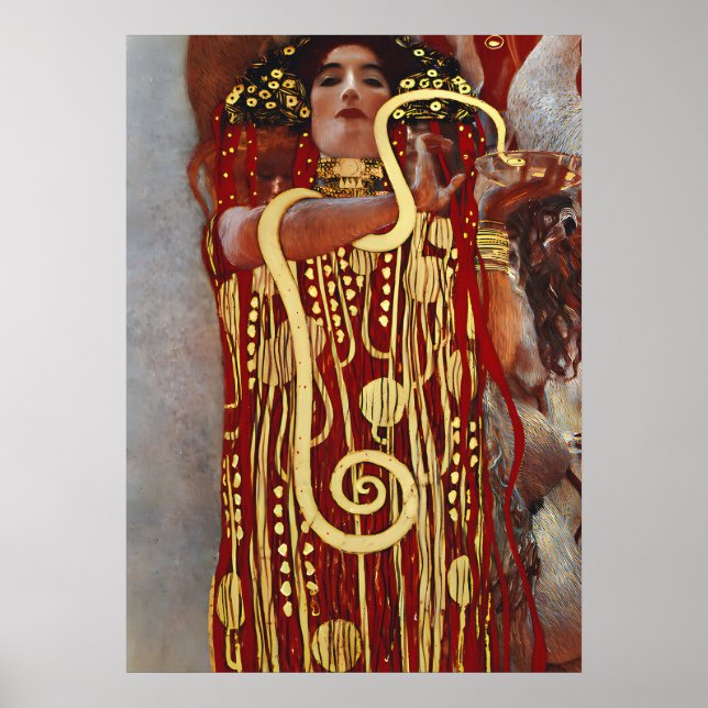 Gustav Klimt Hygieia Posters & Prints Poster (Vorne)
