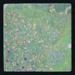 Gustav Klimt - Italienische Gartenlandschaft Steinuntersetzer<br><div class="desc">Italienische Gartenlandschaft / Italienische Kulturlandschaft - Gustav Klimt,  Öl auf Leinwand,  1913</div>