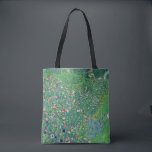 Gustav Klimt - Italienische Gartenlandschaft Tasche<br><div class="desc">Italienische Gartenlandschaft / Italienische Kulturlandschaft - Gustav Klimt,  Öl auf Leinwand,  1913</div>