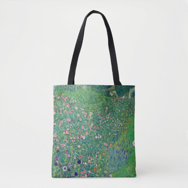 Gustav Klimt - Italienische Gartenlandschaft Tasche (Vorderseite)