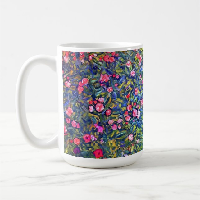 Gustav Klimt Italienischer Garten Kaffeetasse (Links)