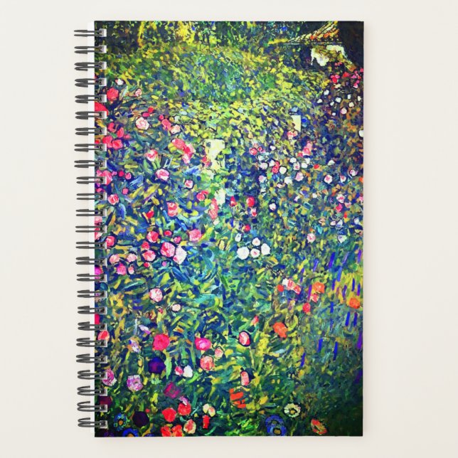 Gustav Klimt Italienischer Garten Planer (Vorderseite)