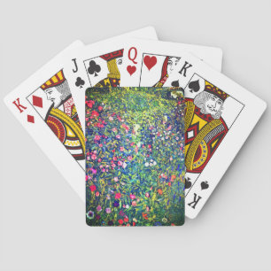 Gustav Klimt Italienischer Garten Spielkarten
