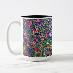 Gustav Klimt Italienischer Garten Zweifarbige Tasse