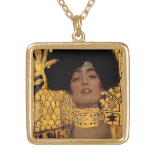 Gustav Klimt Judith und der Kopf von Holofernes Vergoldete Kette