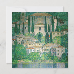 Gustav Klimt - Kirche in Cassone Einladung