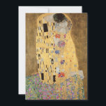 Gustav Klimt | Kiss, 1907-08 Dankeskarte<br><div class="desc">Kiss,  1907-08 | von Gustav Klimt | Art Location: Österreichische Galerie Belvedere,  Wien,  Österreich | Österreichische Künstlerin | Image Collection number: XAM601</div>