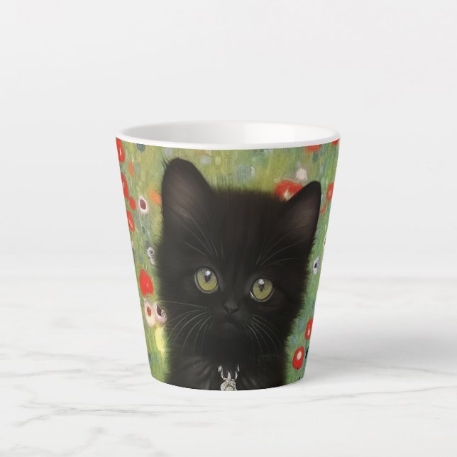 Gustav Klimt Kitten Milchtasse (Vorderseite)