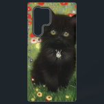 Gustav Klimt Kitten Samsung Galaxy Hülle<br><div class="desc">Samsung Galaxy Case mit einem Gustav Klimt Kitten! Dieses schwarze Kätzchen trägt einen silbernen Kragen und sitzt in einem Feld aus roten,  blauen,  weißen und gelben Blumen. Ein wunderbares Geschenk für Katzenliebhaber und österreichische Kunstliebhaber!</div>