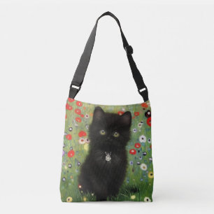 Gustav Klimt Kitten Tragetaschen Mit Langen Trägern