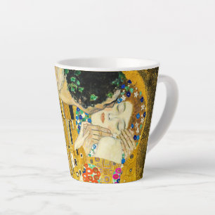 Gustav Klimt Kuss / Valentinstag Künstlerisch Milchtasse
