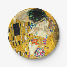 Gustav Klimt Kuss / Valentinstag Romantische Kunst
