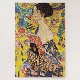 Gustav Klimt Lady mit Fan