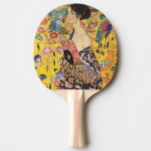 Gustav Klimt - Lady mit Fan
