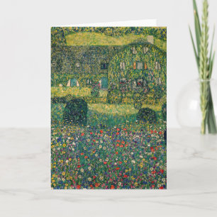 Gustav Klimt - Landhaus am Attersee Karte