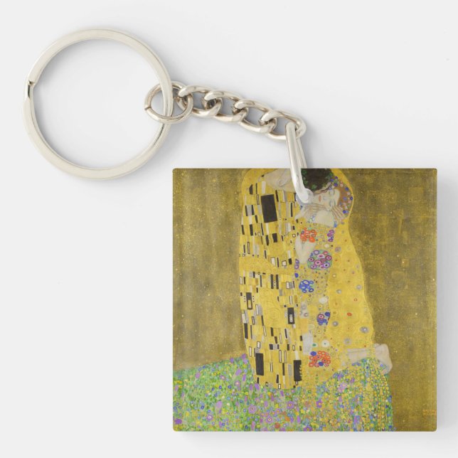 Gustav Klimt - Le baiser (Devant)