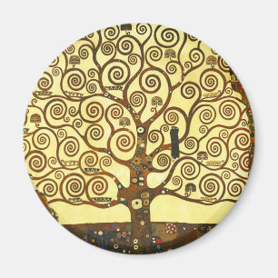 Gustav Klimt Lebensbaum Magnet