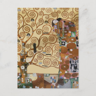 Gustav Klimt Lebensbaum Postkarte